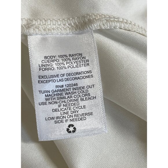 Wallflower Womens Size Large Floral Midi Dress With Ruffle Hem Adjustable Straps - Picture 12 of 13